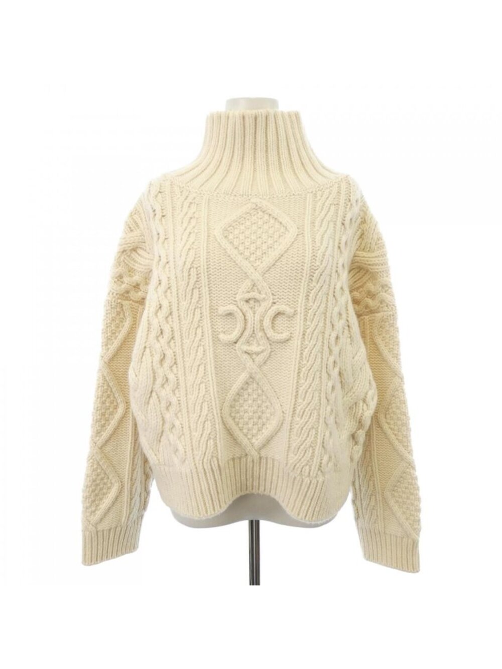 Celine Knit Sweater White